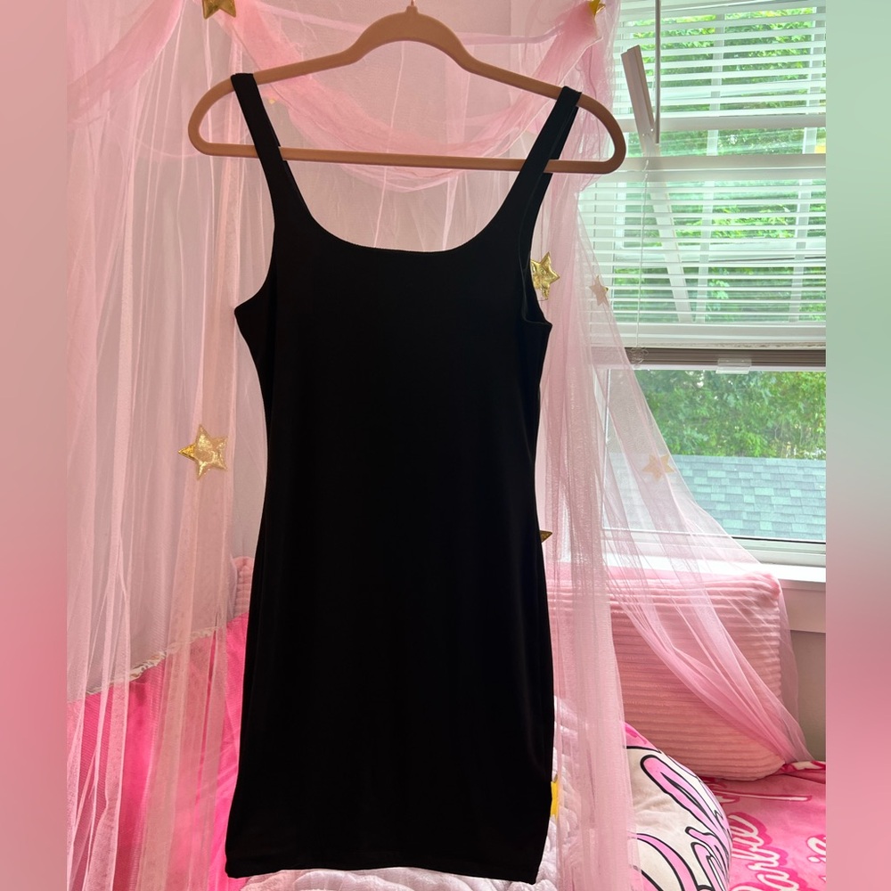 Bundle of 3 Fashion Nova Black Mini Dresses | Size M | EUC | LBD Closet Capsule - Picture 3 of 16
